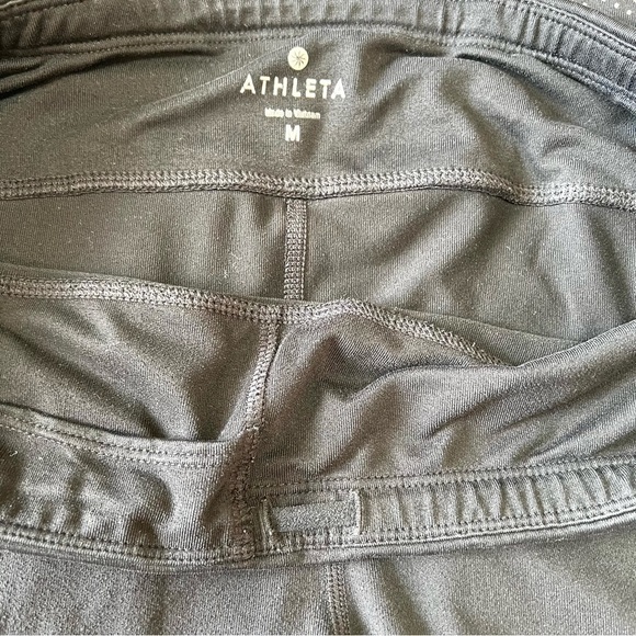 Athleta Dot Be Free Black 7/8 Polka Dot Tights Leggings Women’s Medium - Picture 11 of 15